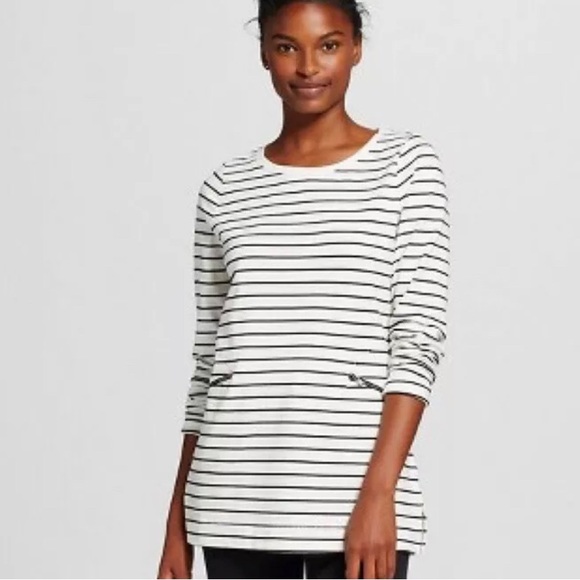 EUC Merona Striped Tunic - Picture 3 of 5